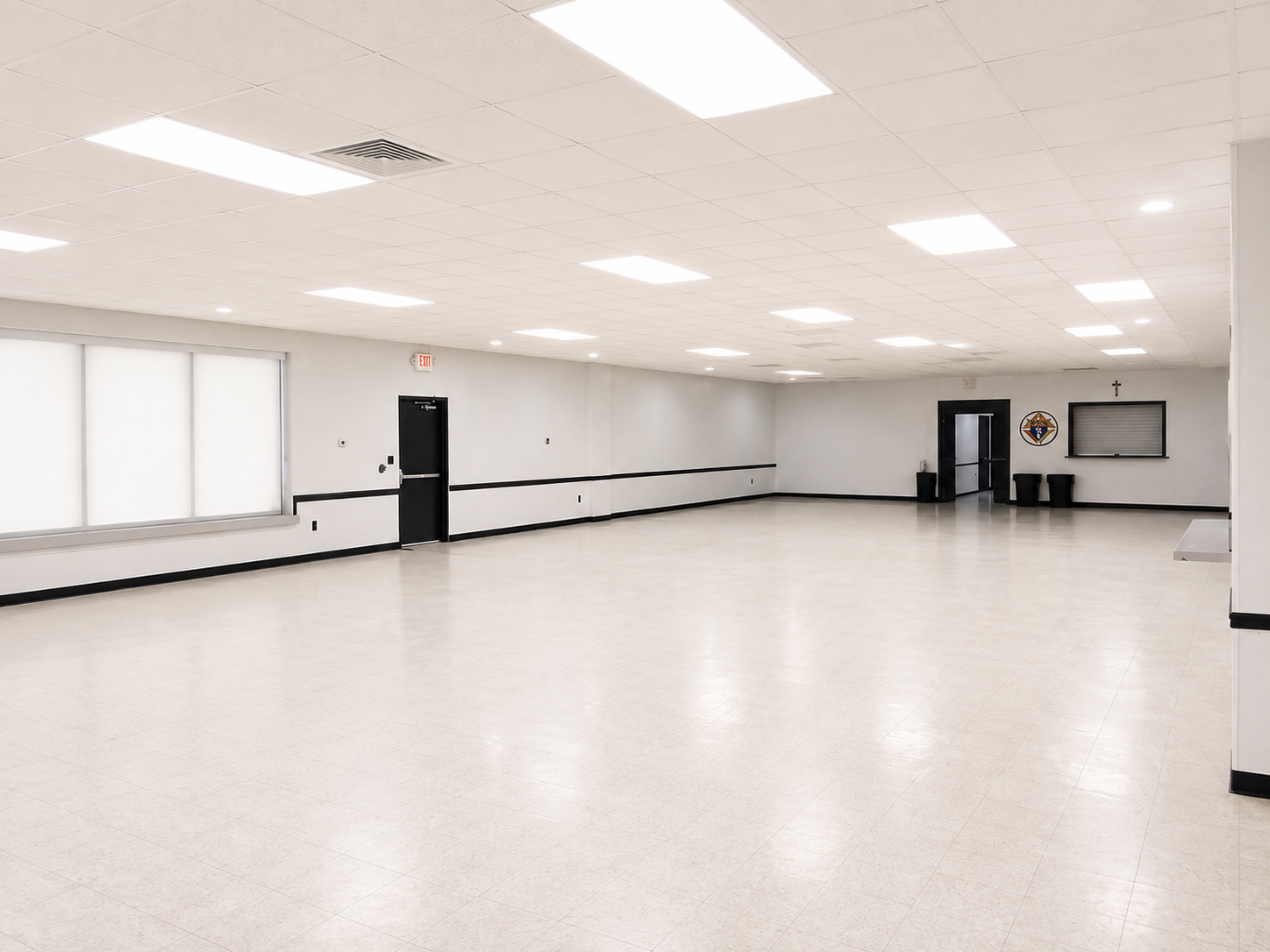 Interior of the Hannibal Knights of Columbus Hall